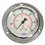WIKA 213.53 - 4.0" Dial - 0-400 bar/psi Pressure Gauge